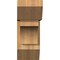 Ekena Millwork Westlake Slat Rough Sawn Bracket w/ Offset Brace, Western Red Cedar, 8"W x 20"D x 20"H BKT0806X20X20WTL06RWR - alternate 3